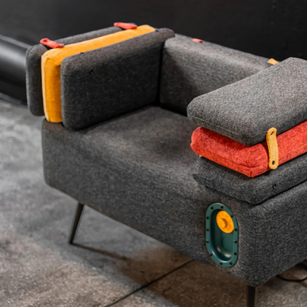 Momentum U - modular, reversible and innovative furniture dedicated to improve vitality in the office